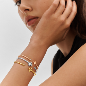 Louis Vuitton Idylle Blossom Twist Bracelet, Yellow Gold